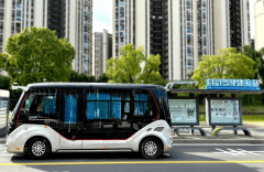 电氢智运自从的10吨级无人驾驶运载车TG01-V5H 